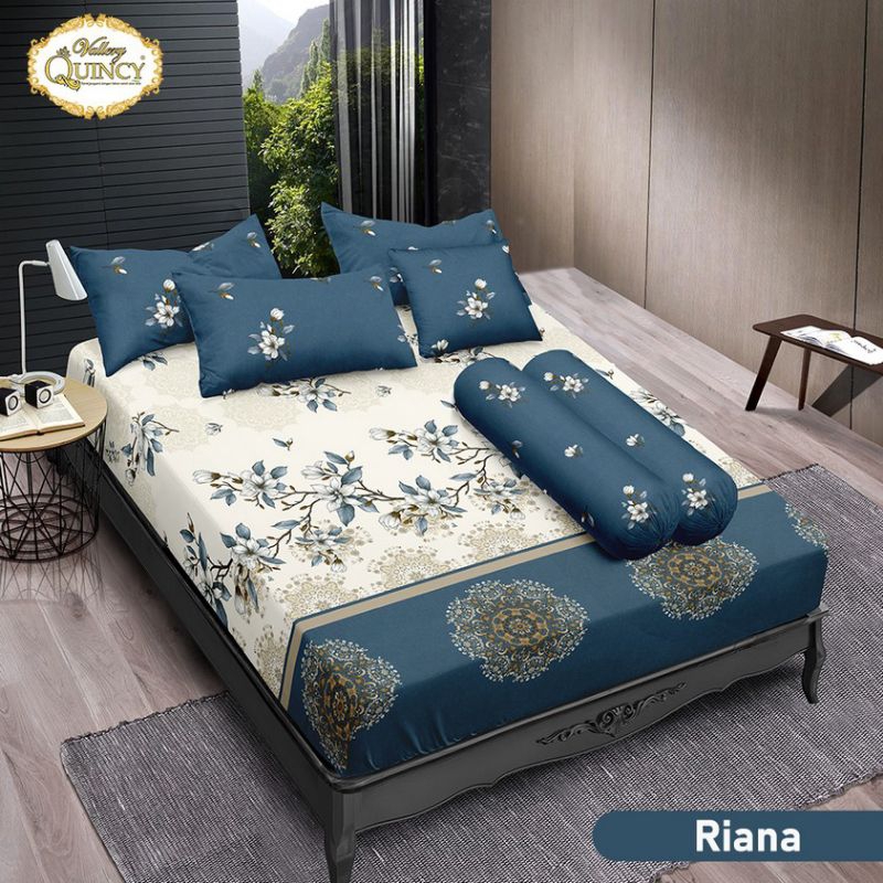 VALLERY QUINCY - bedcover tanpa sprei vallery quincy ukuran single 150*200