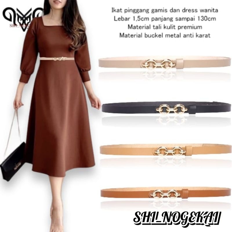 Sabuk wanita model cantol fashion baju dress wanita C1L-067 ikat pinggang murah