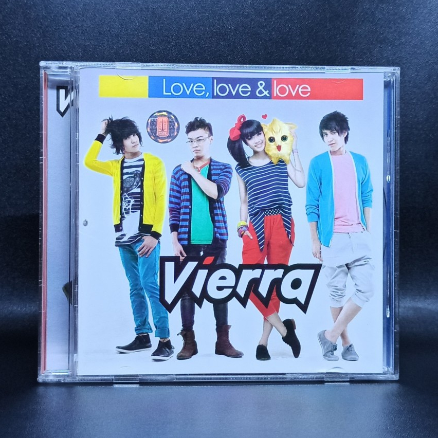 CD VIERRA - LOVE LOVE & LOVE ( CD ORIGINAL )