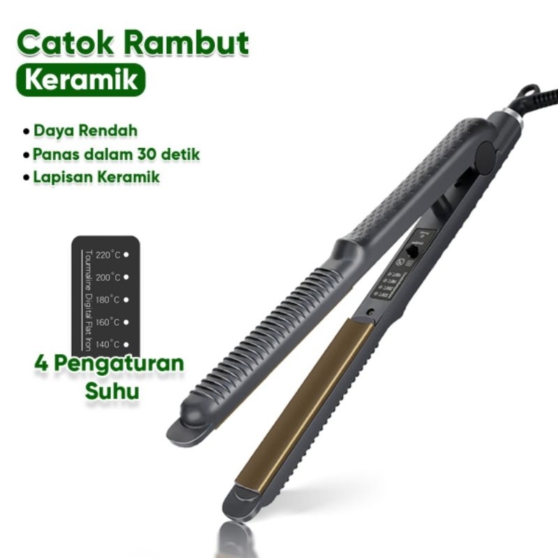 catokan pelurus rambut catokan rambut lurus & curly 1620