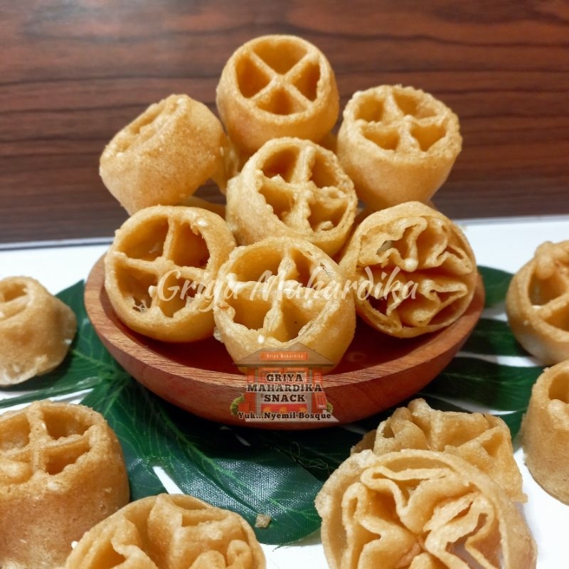 

Kue Kembang Goyang Wijen Matari 250 gr Snack Kiloan