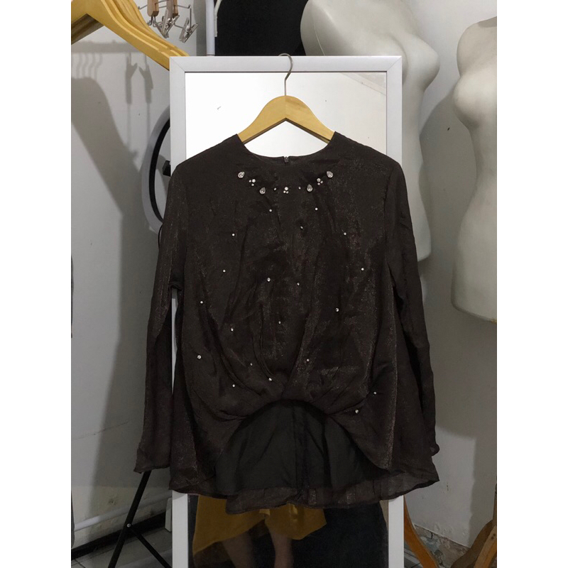 Preloved blouse Kondangan by edmore_id / baju kondangan / atasan kondangan / Blouse Lebaran