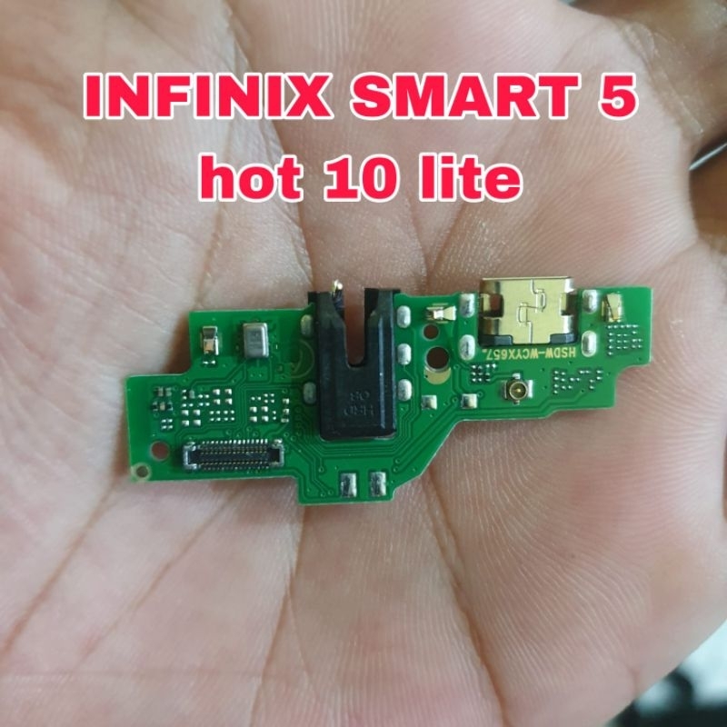 boardcas papan pcb cas infinix smart 5 / hot 10 lite /x657/x657c