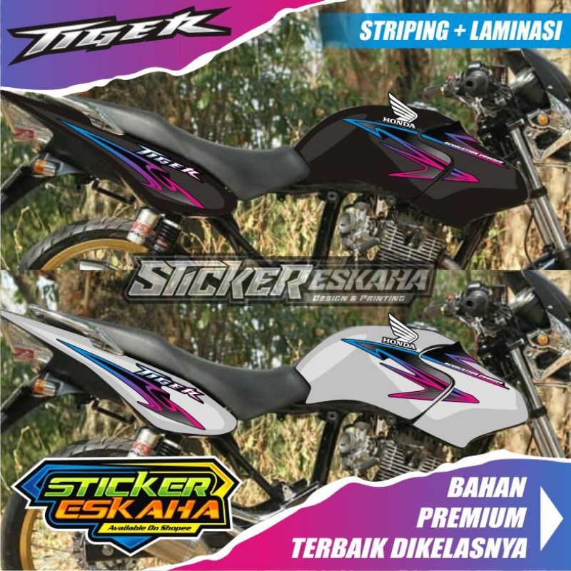 Striping Tiger Revo Tirev Stiker Herex Racing
