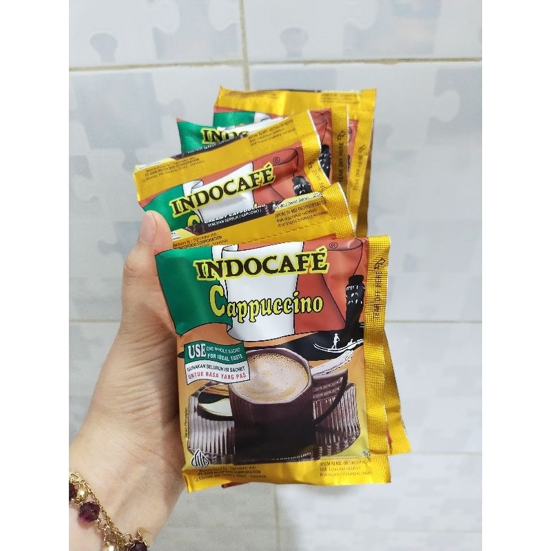 

INDOCAFE Cappuccino 10 Sachet ( Creamy Cappuccino )