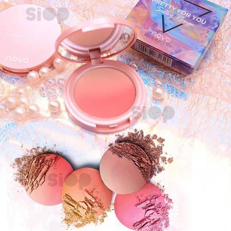 Novo Blush on Gradasi mix colour