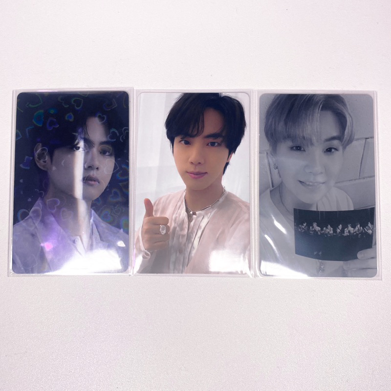 BTS Photocard Official Jin Proof Compact Suga Standard RPC