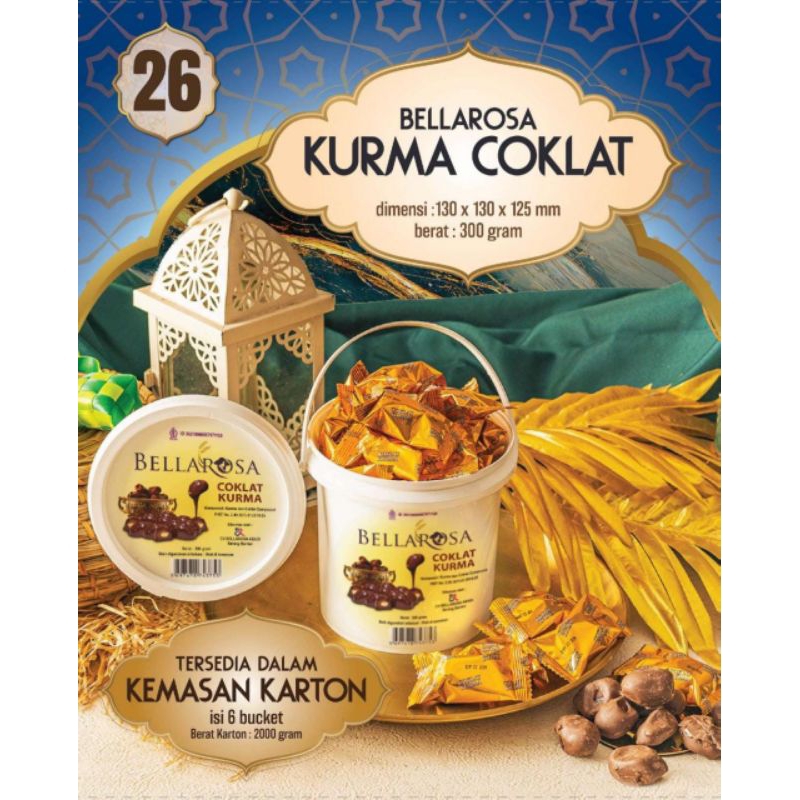 

1 TOPLES BELLAROSA KURMA COKLAT