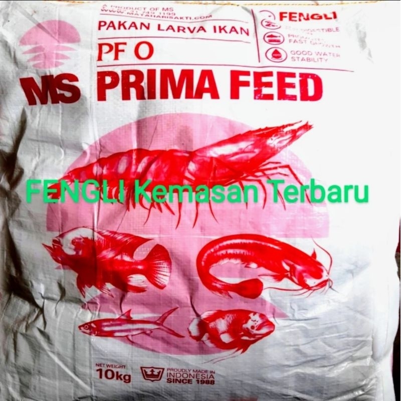 Per 200 Gram PRIMA FEED PF 0 Feng Li (FL 0) Makanan ikan udang