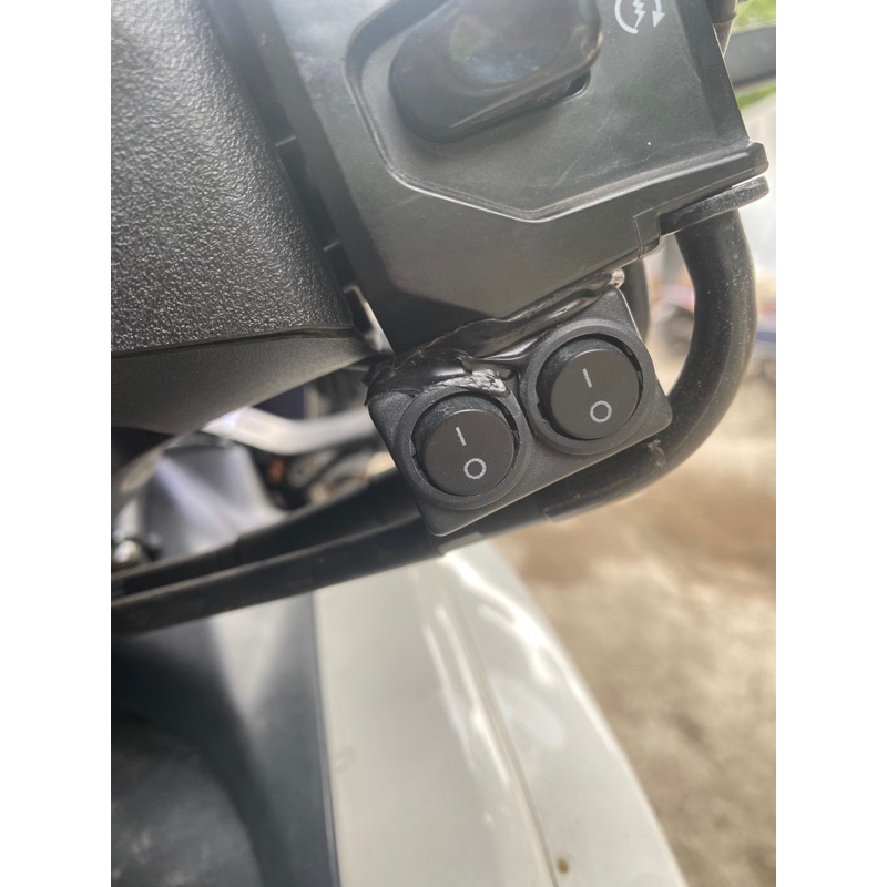 SAKLAR TOMBOL ON OFF ON-OFF JUMPER SIRINE LAMPU BOX MINI UNIVERSAL MOTOR MOBIL