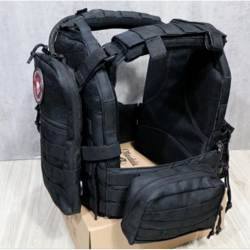 Body Vest BlackMamba / Rompi BlackMamba / Body Vest Free Plat Busa