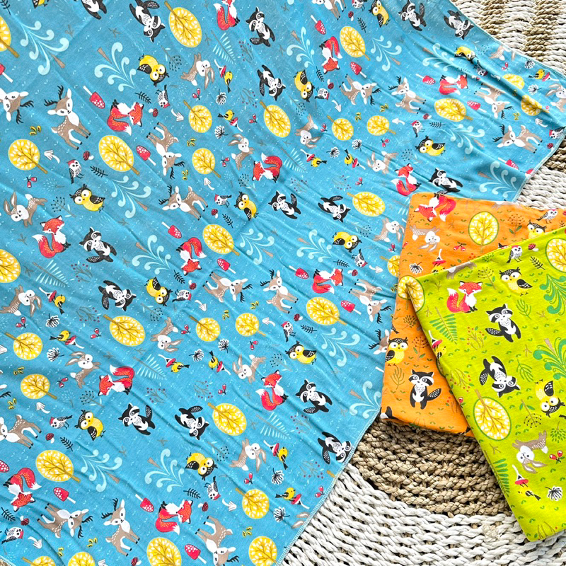 PROMO 7.7 3 PCS Bedong Bayi Super premium Bedong Fullprint Bayi Bedong Kaos Bayi Bedong Jumbo Bayi Pernel Bayi Selimut bayi Alas Ompol Bayi Bedong Bayi 90x110cm SNI DNW BABY
