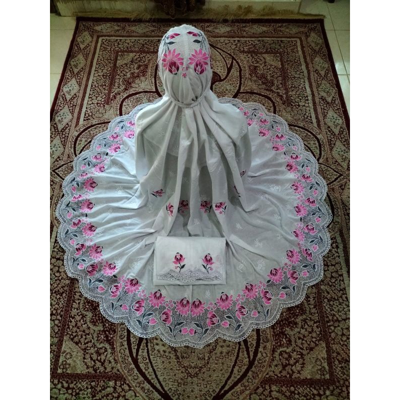 MUKENA DEWASA KATUN PARIS