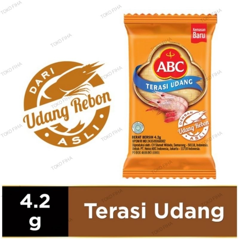 

ABC Terasi Udang 4.2gr - Per Sachet