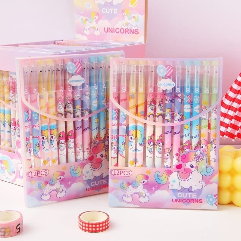 

12 PCS PULPEN MAGIC BISA DIHAPUS/PULPEN HAPUS/PULPEN KARAKTER