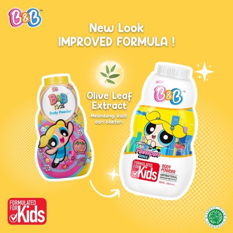 B&amp;B Kids Body Powder