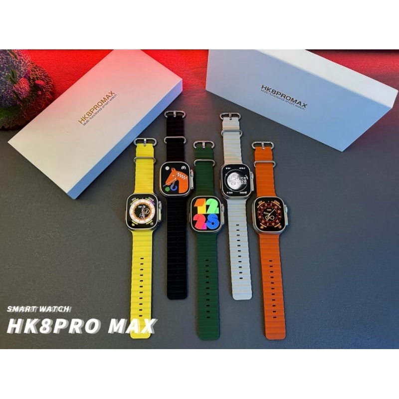 HK8 PRO MAX 2 ULTRA SMARTWATCH CHAT GPT AMOLED DISPLAY 49MM ORIGINAL