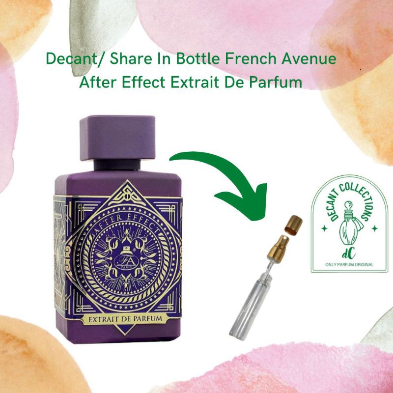 Decant/ Share In Bottle Fragrance World After Effect Extrait De Parfum