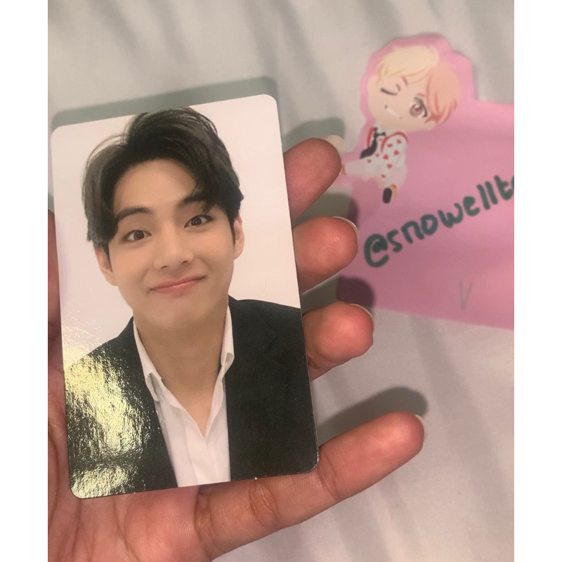 Photocard V Taehyung Memories 2020 memo20 DVD BTS