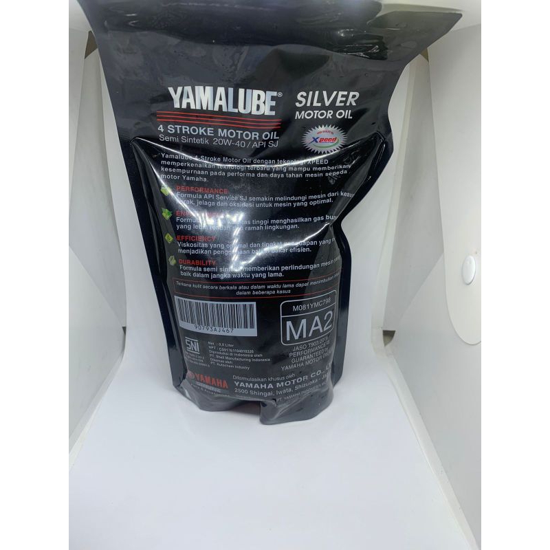 oli Yamalube silver Ecopouch 800ml