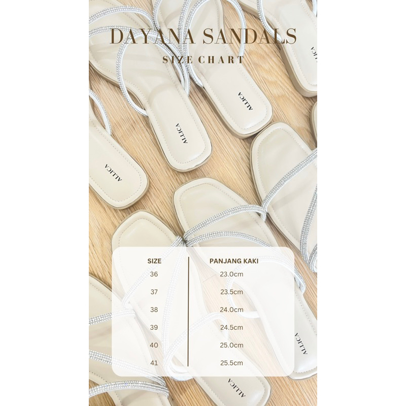 ALLICA DAYANA SANDAL wanita