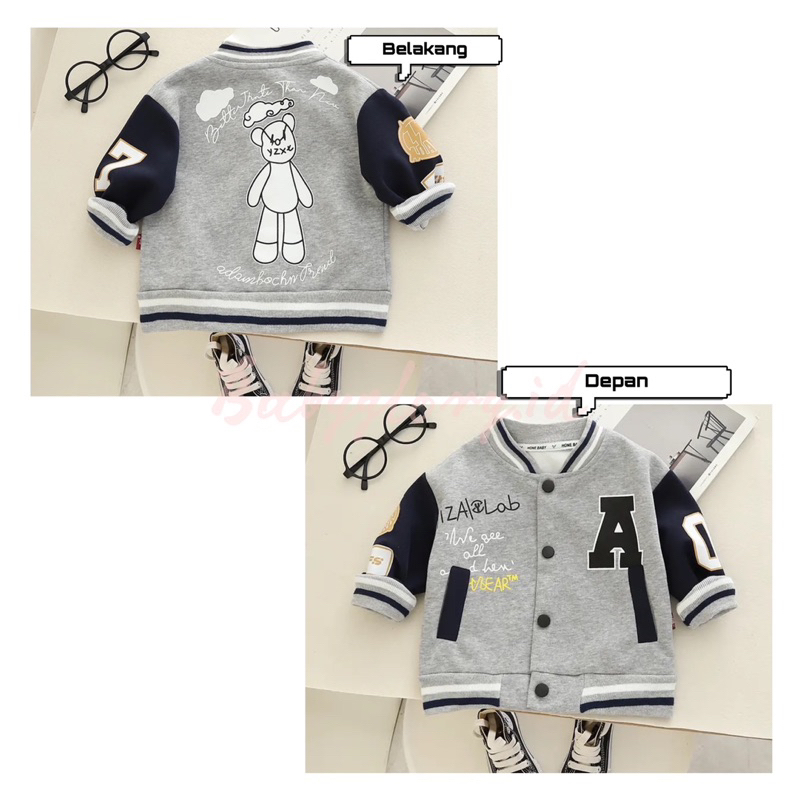 Babyglory.id✨ Jaket Anak Cowok Cewek Unisex import / Jaket bayi / Hoodie Anak / jaket Anak hoodie anak import Cardigan anak