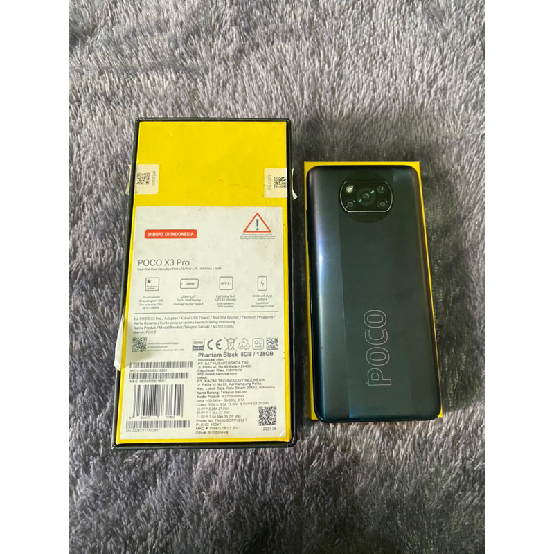 HANDPHONE RUSAK POCO X3 PRO  (6/128) MATI TOTAL LINK CO ANDAH CELL