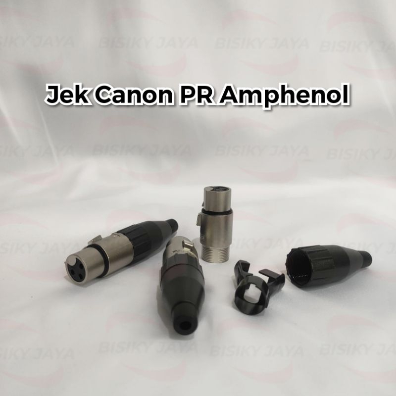 Jack Jek Canon XLR Female Amphenol Original