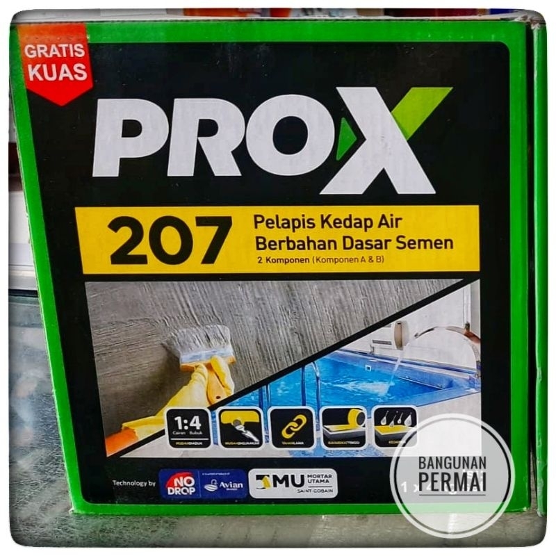 MU PRO X 207 (pelapis kedap air berbahan dasar semen)