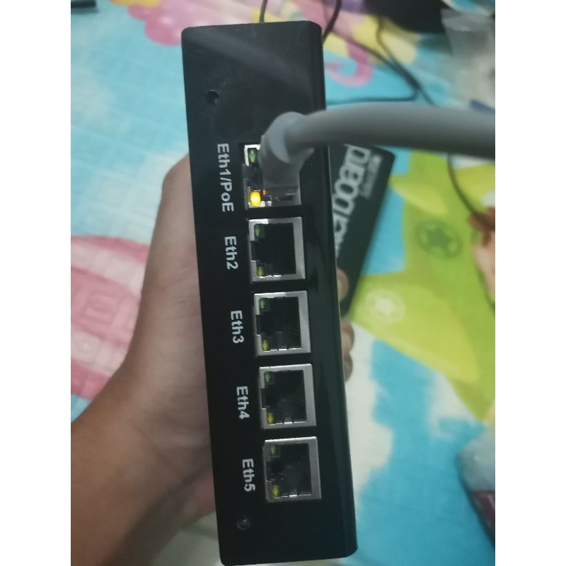 mikrotik rb450g router board gigabit