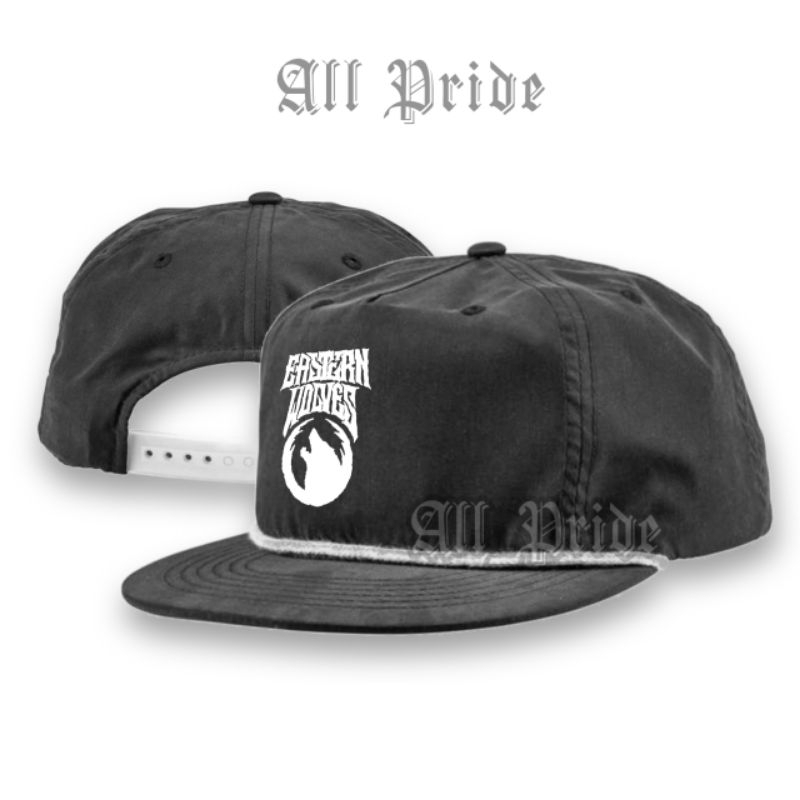Topi Eastern Wolves Snapback Classic/Snapback Old School/Snapback Klasik/Snapback Tali Premium Pria 