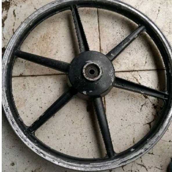 velg/pelk depan Supra tromol bekas