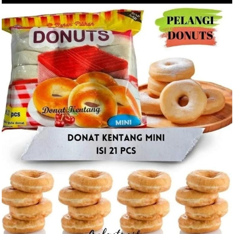 

donat pelangi