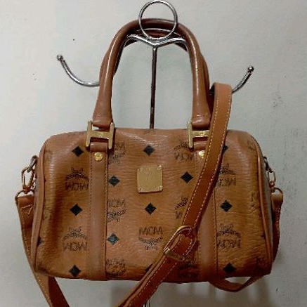 Sale Tas Sling speedy kulit asli brand MCM munchen