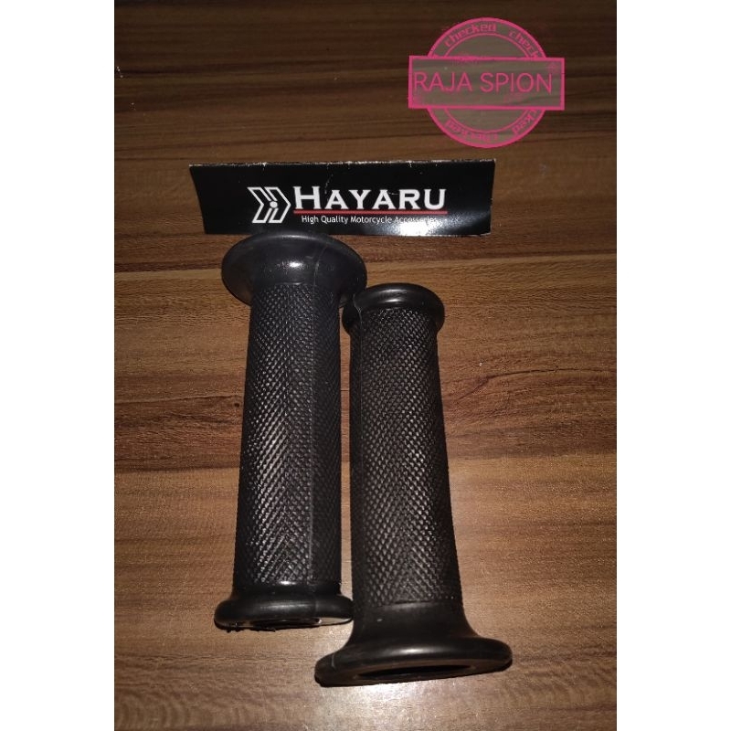 handgrip hayaru lubang dan buntu/handgrip hayaru plus jalu pcx crom