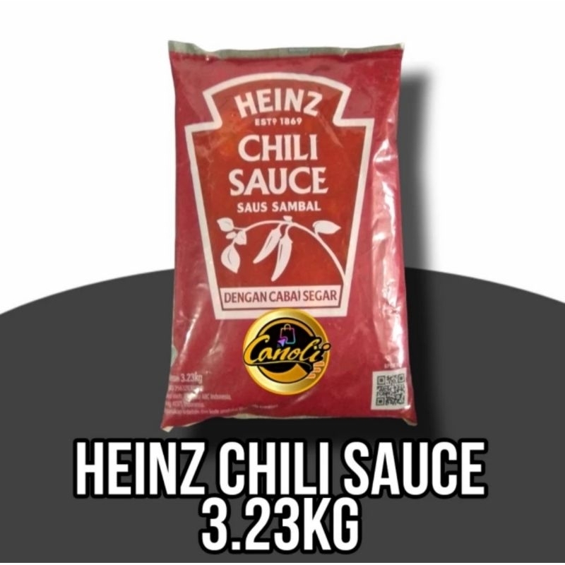 heinz chili sauce 3.23kg saus sambal pedas premium 3.23 kg