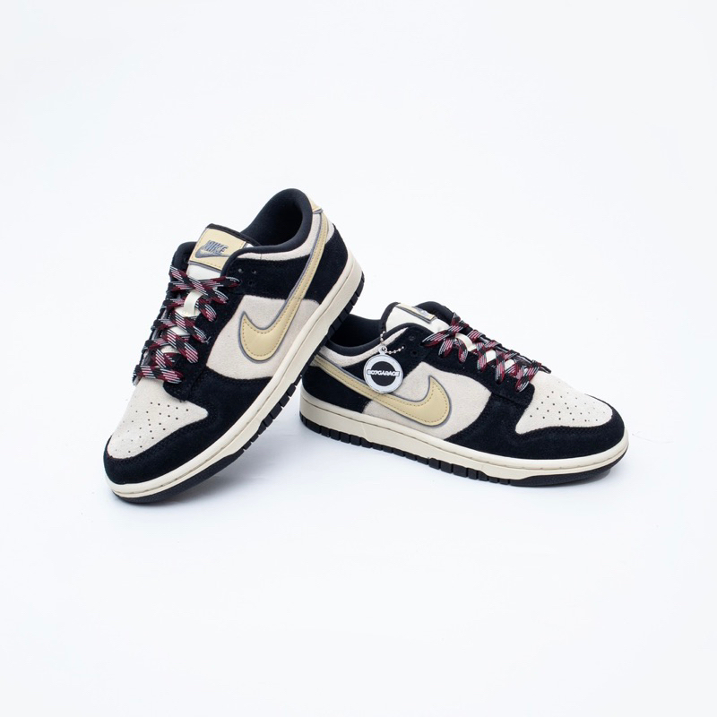 Dunk Low Black Team Gold