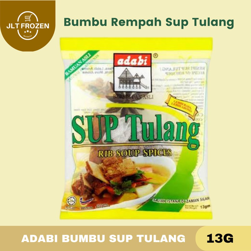 

Adabi Bumbu Rempah Sop Tulang / Sop Bunjut