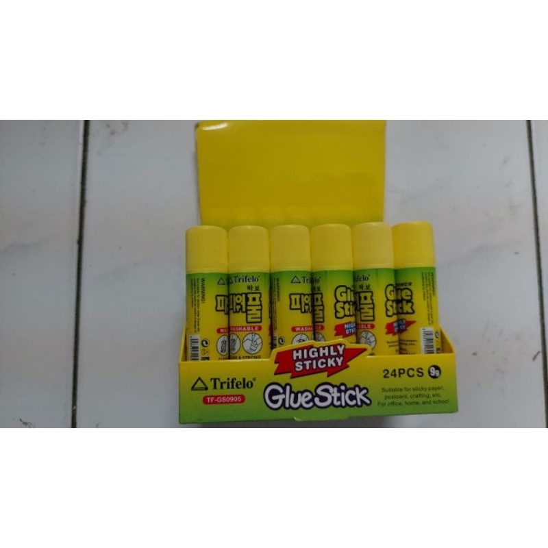 

[PACK ISI 24] GLUE STICK 9 GRAM / LEM STIK 9 GRAM / LEM KERTAS / LEM STIK