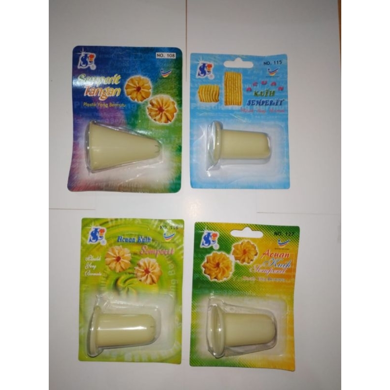 Cetakan Sinlian Biskuit Acuan Kue Semprit Acuan Kue Dahlia Kuih Semperit Sinlian 108/115/116/127/144