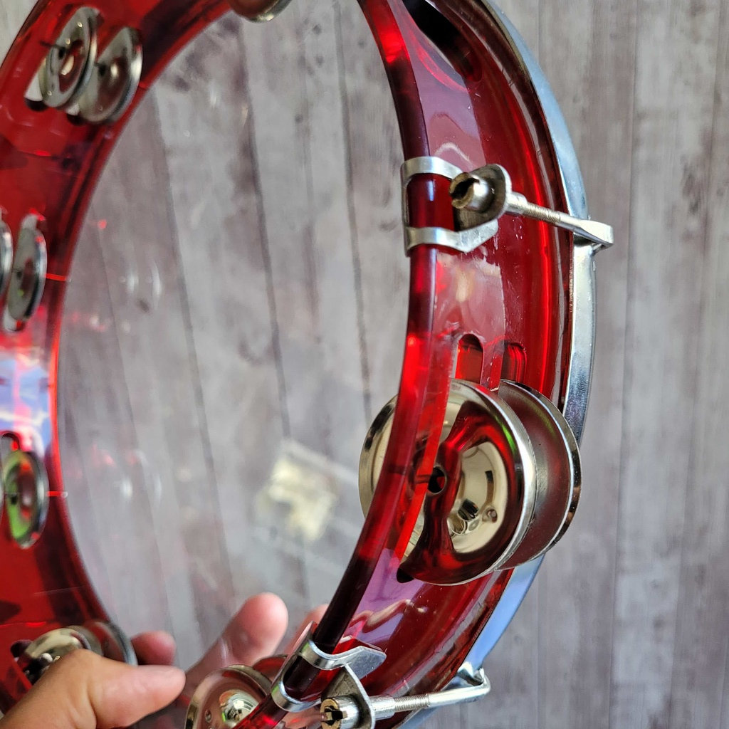 Tamborin Mika 10 Inch Tamborine Asli Orignal Suara Nyaring Berkualitas