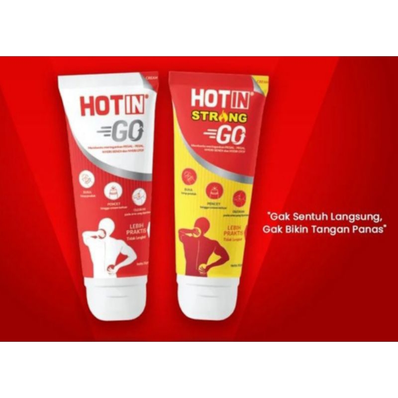 Hotin Go 100 gr  || Hotin Go Roll On 4 in 1 || mangatasi nyeri sendi dan keram