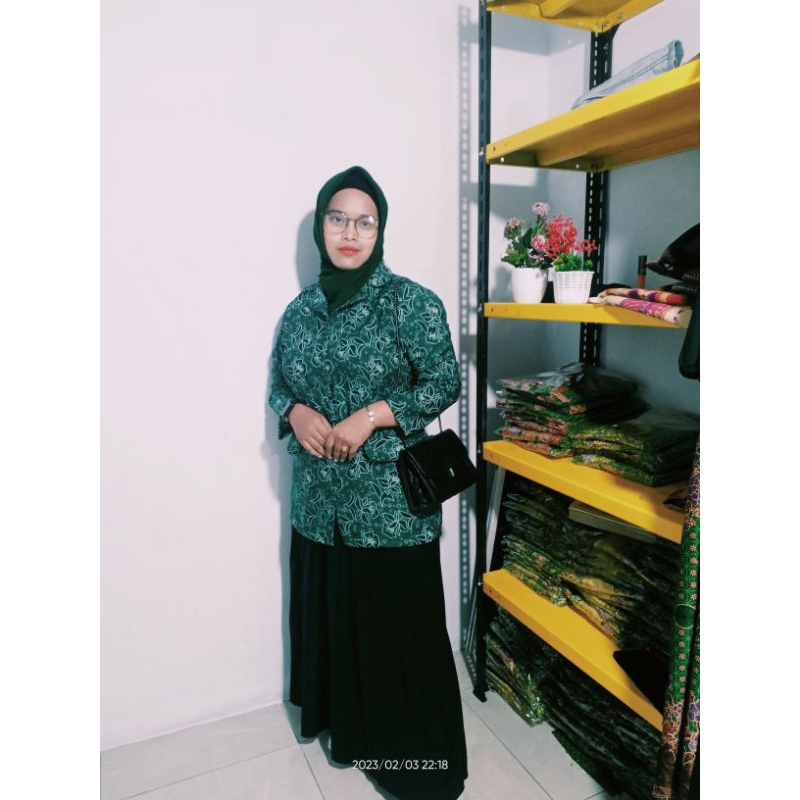 ghf Seragam pkk//seragam batik nasional ,bluse batik//baju PKK//batik nasional pkk