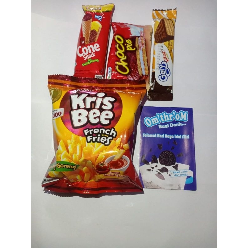

Paket Snack Hempres Anak Ulang Tahun / Paket Snack / Paket Hempres Anak anak + Amplop