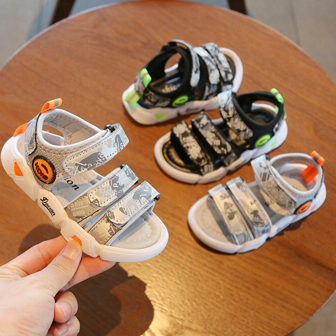 Sandal Sendal Anak Laki-laki - Interesting Sandal Math Army Type 008 - Sandal Sendal Import Anak