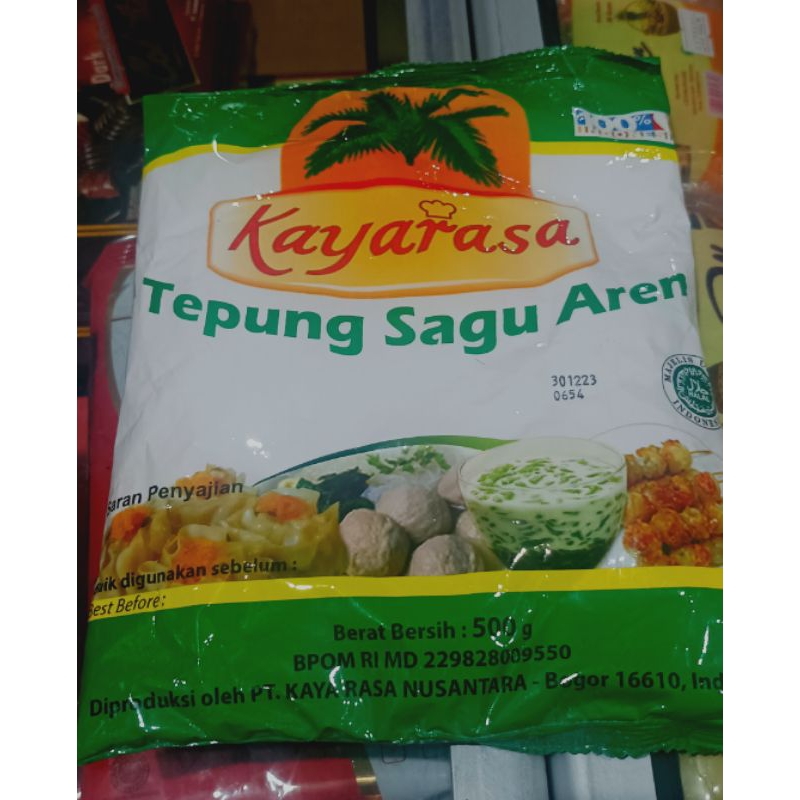 

Tepung Sagu Aren KAYARASA 500gr