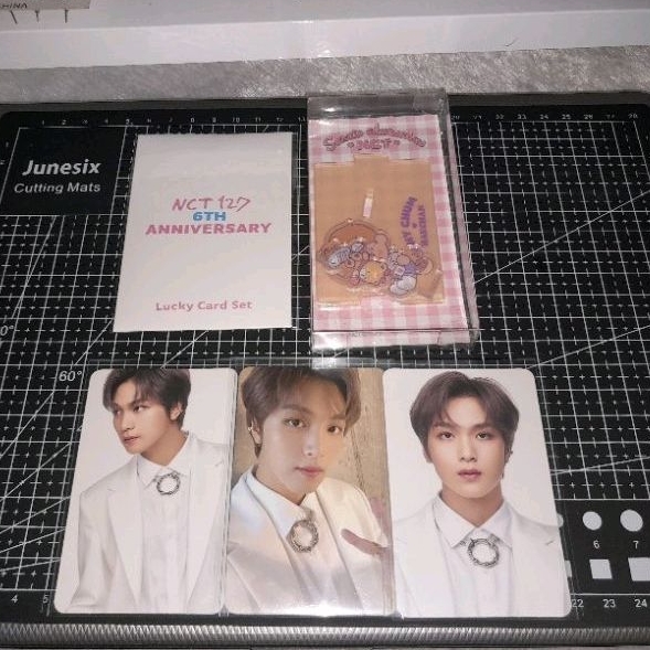 PHOTOCARD THE LINK HAECHAN LUCKY CARD SET HAECHAN ACRYLIC SANRIO