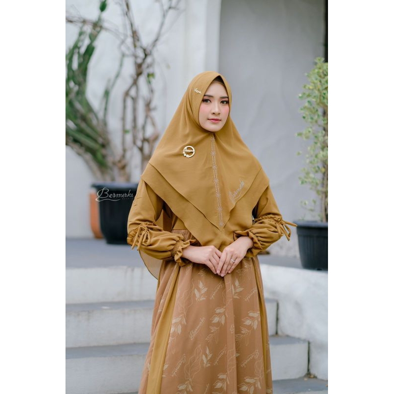 Gamis Faiza Shella Ori by Bermerks | Gamis Set Faiza Shella by Bermerks