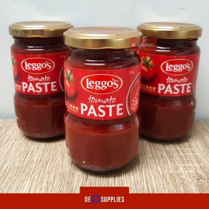 

Leggos Tomato Paste 250gr - Pasta Saus Tomat Leggo's Pizza Spaghetti