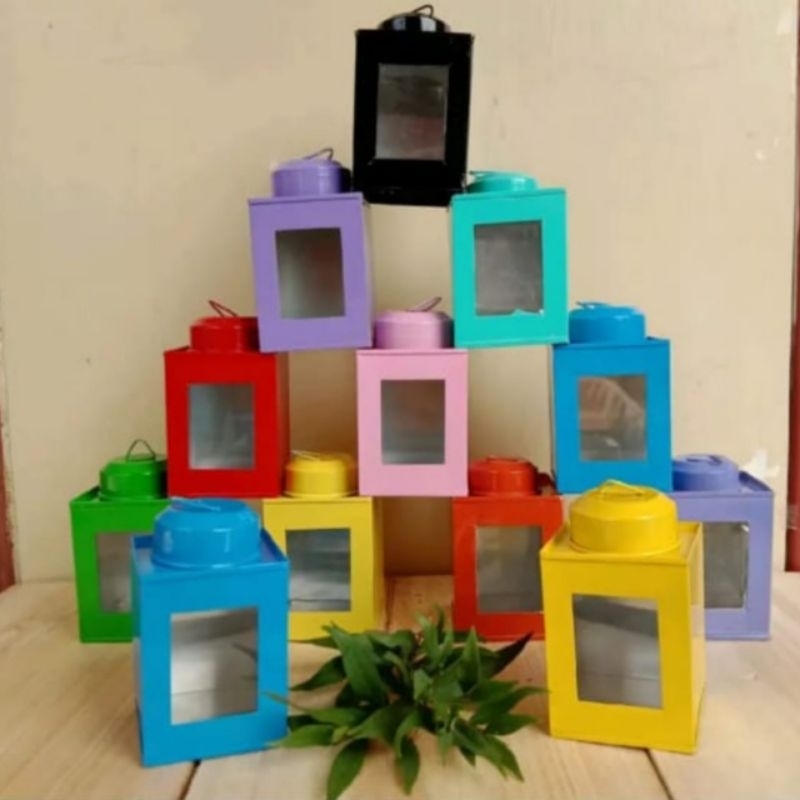 Toples Kaleng Kerupuk Mini Unik/,Mungil Ukuran 6x8cm